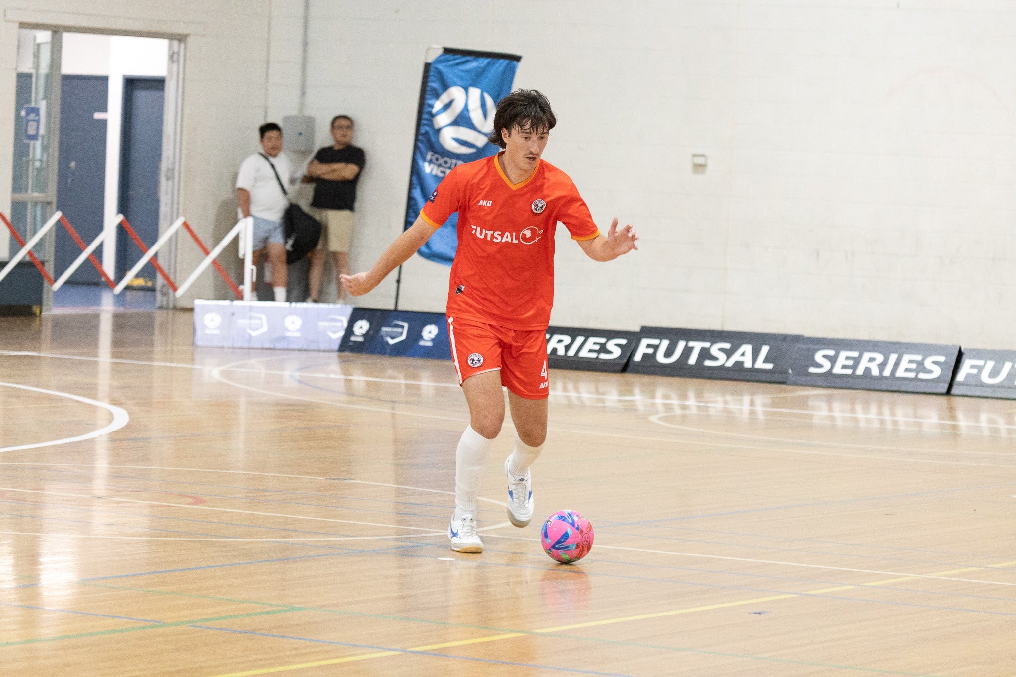 Aaron Fabris in action