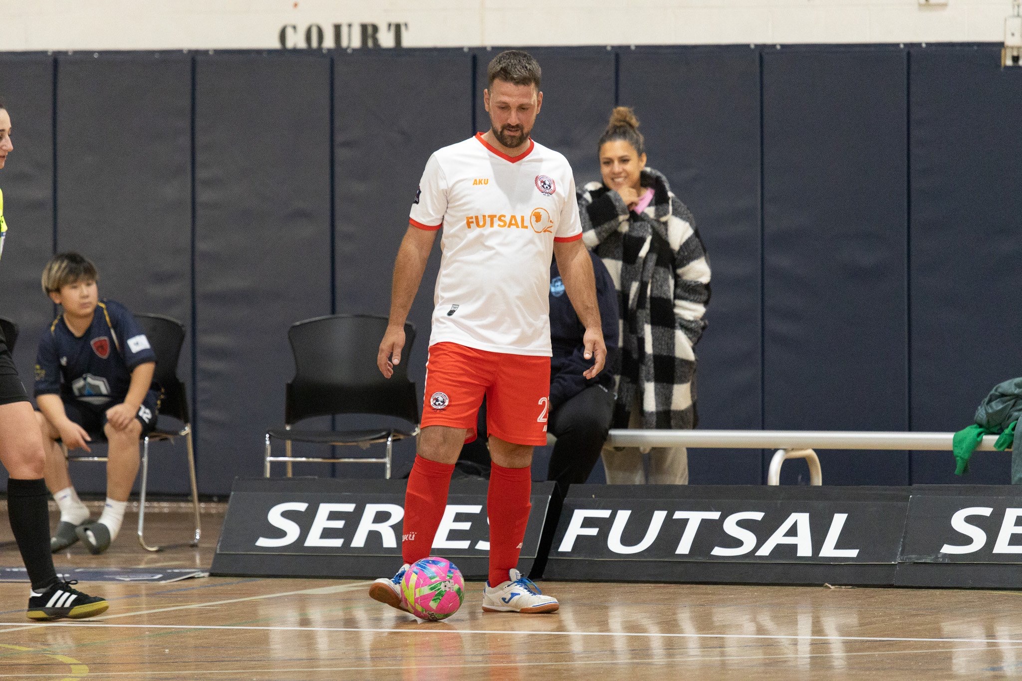 John Nikolakoudis in action