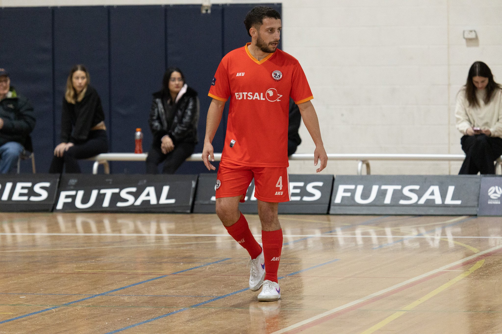 Kieran Forrest in action